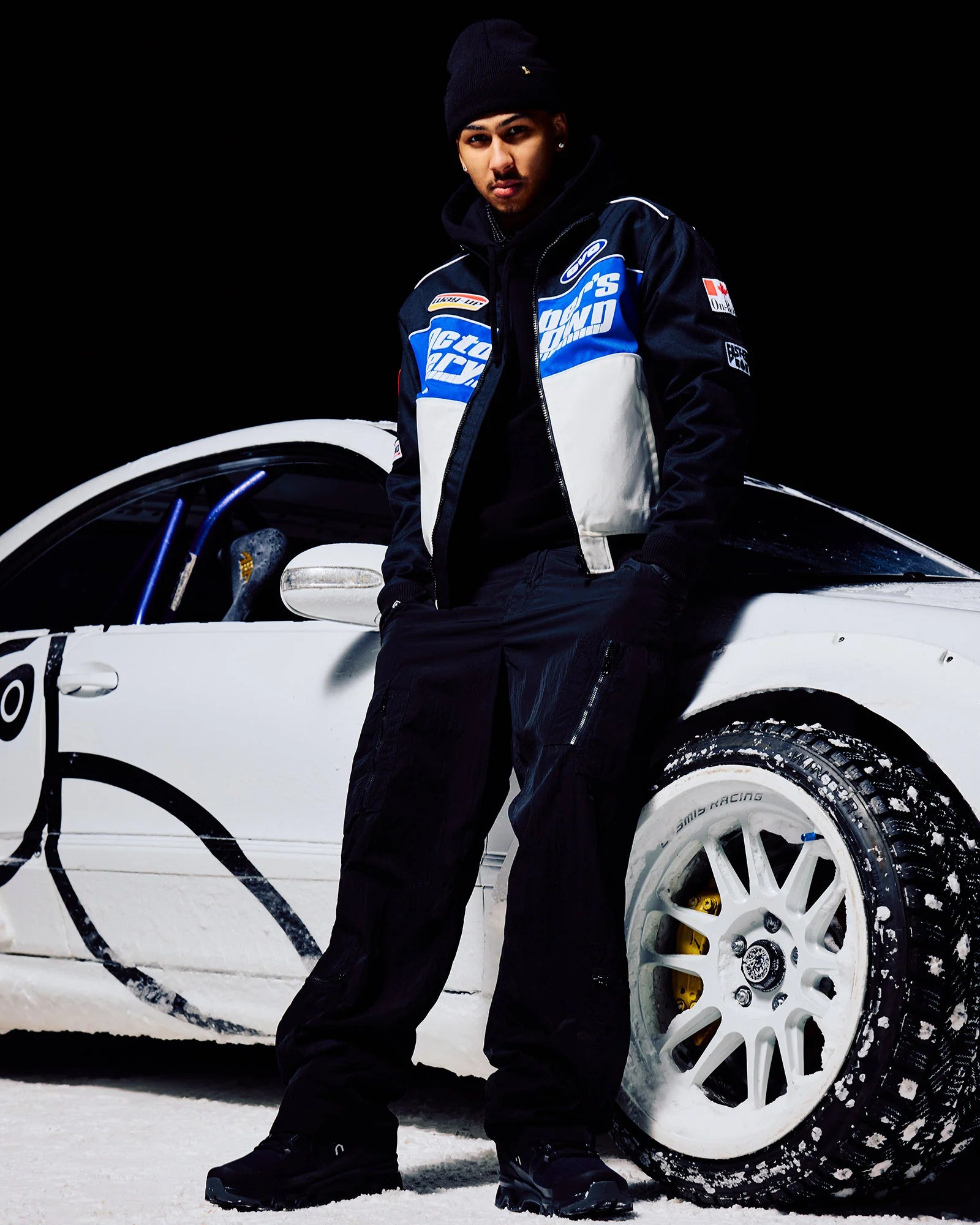 Snowcross Racing Jacket Black