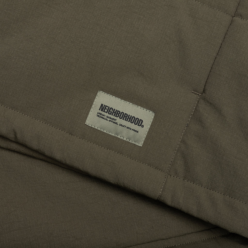 Padded Shirt L S Olive