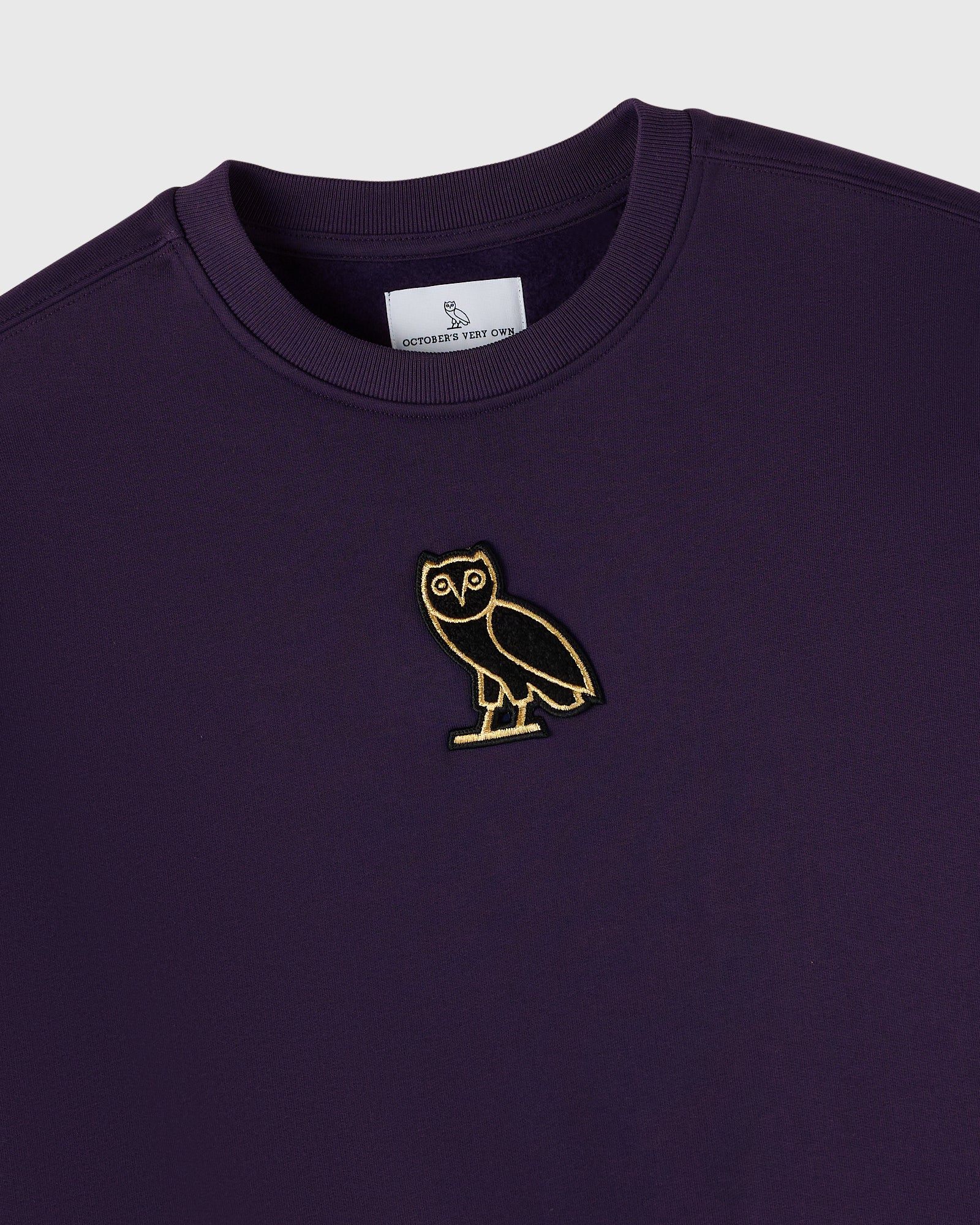 Signature Crewneck Rich Plum