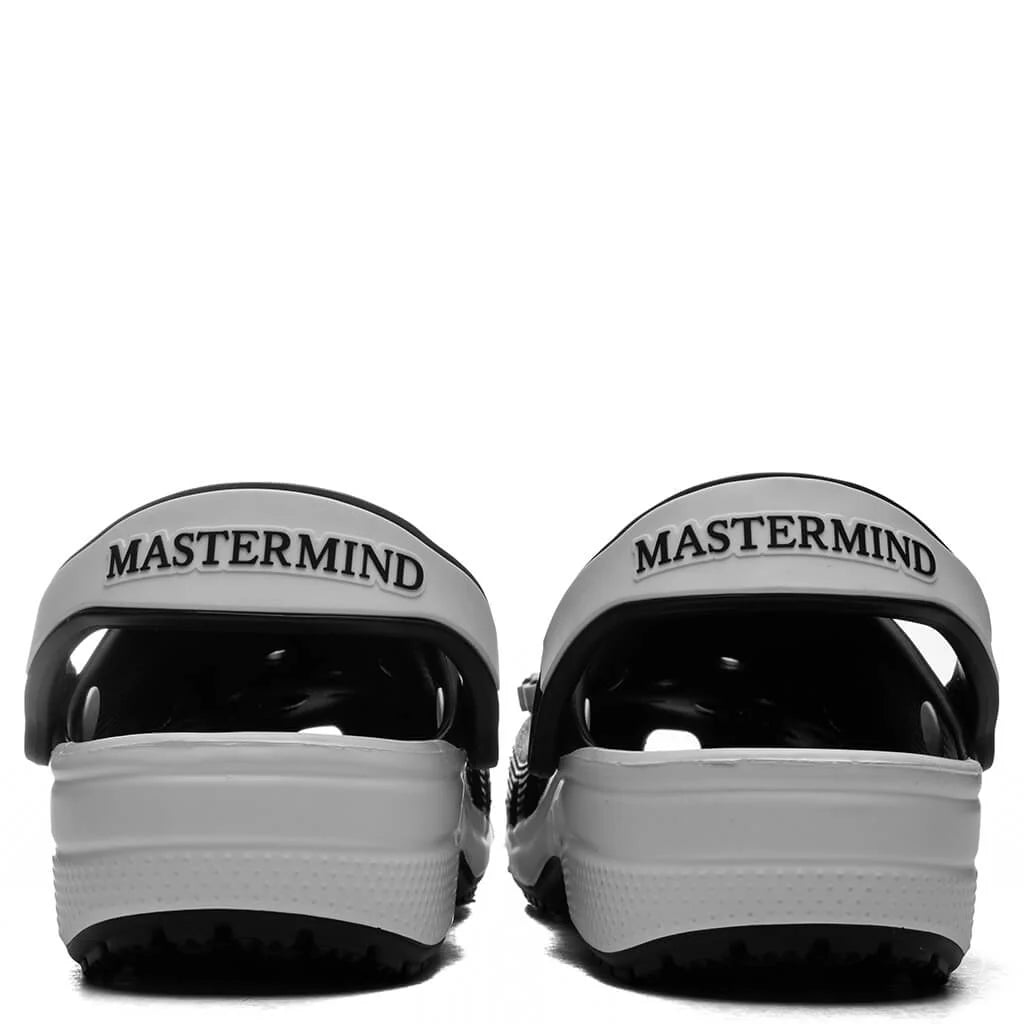 Mastermind Japan x Crocs Classic Clog Black White