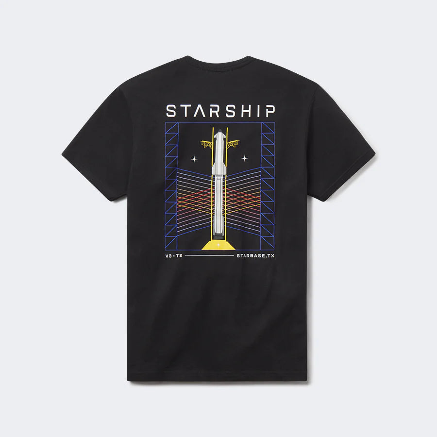 UNISEX STARSHIP MILESTONE V3T2 T SHIRT