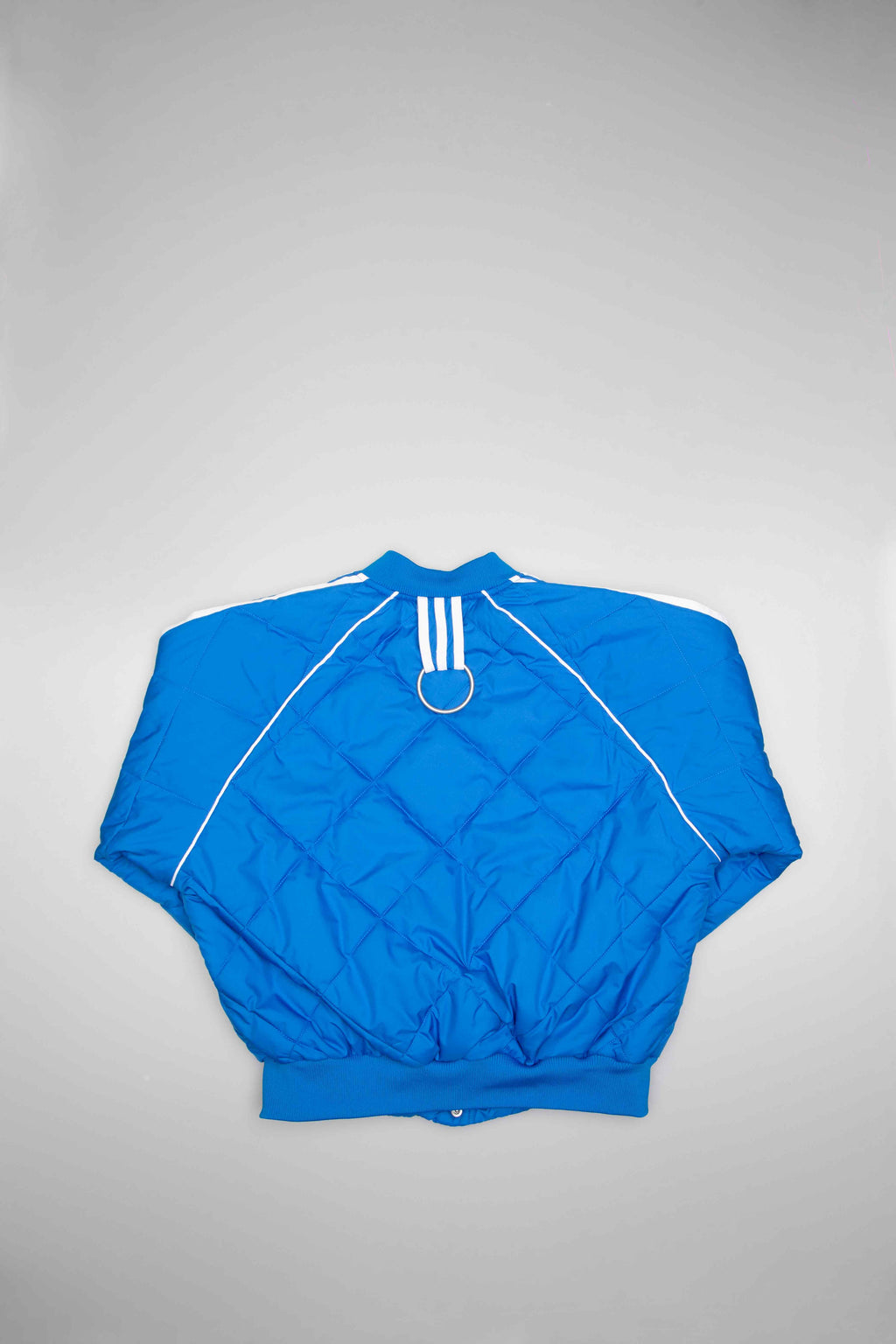 Olivia Oblanc X adidas X Kendall Jenner Quilted Womens Track Top Blue Blue