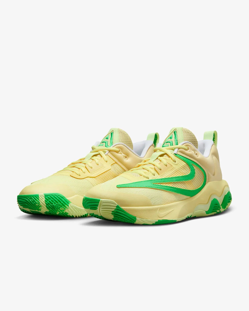 Tênis Nike Giannis Immortality 3 Amarelo Verde