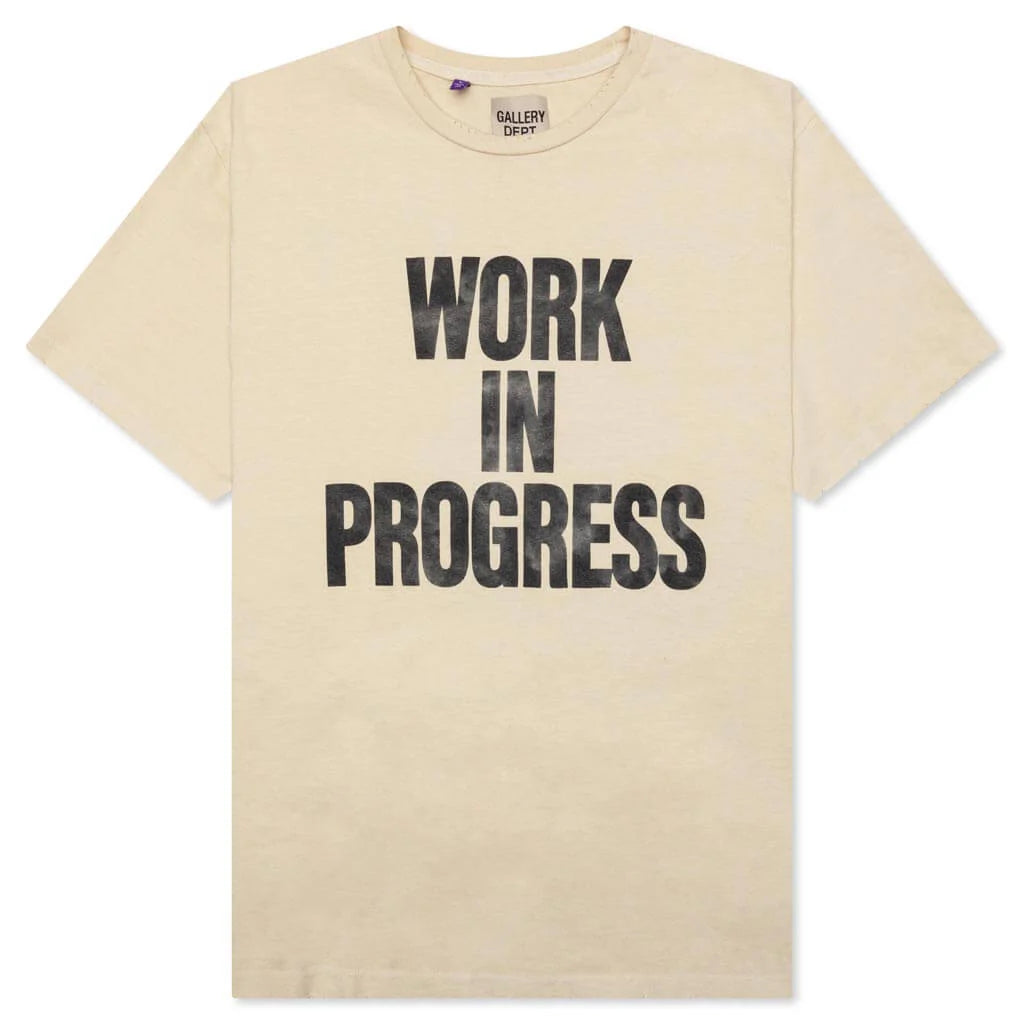 Work In Progress Tee Antique White