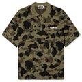 1st Camo Relaxed Fit Polo Shirt Green