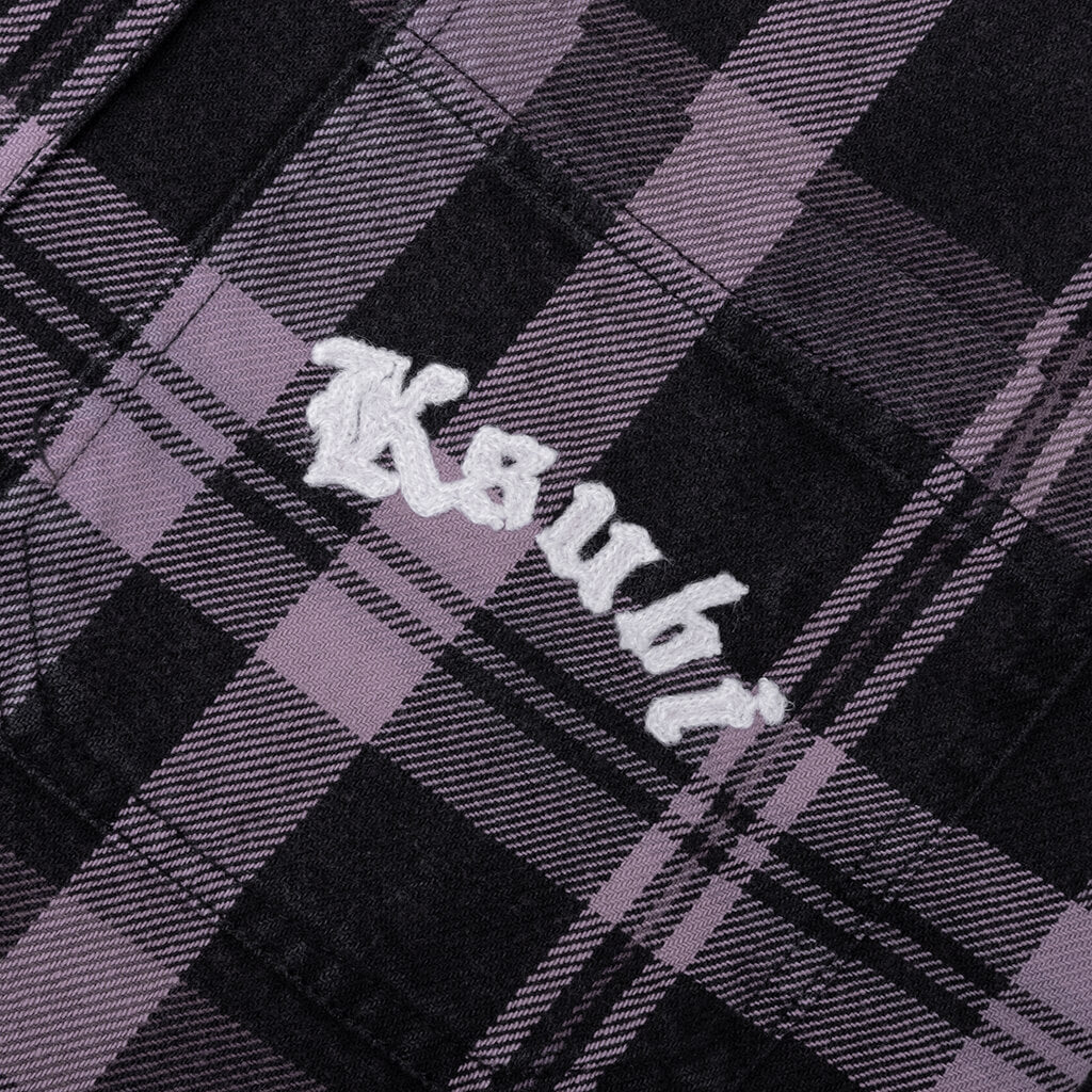 Vulture Flannel L S Shirt Plum