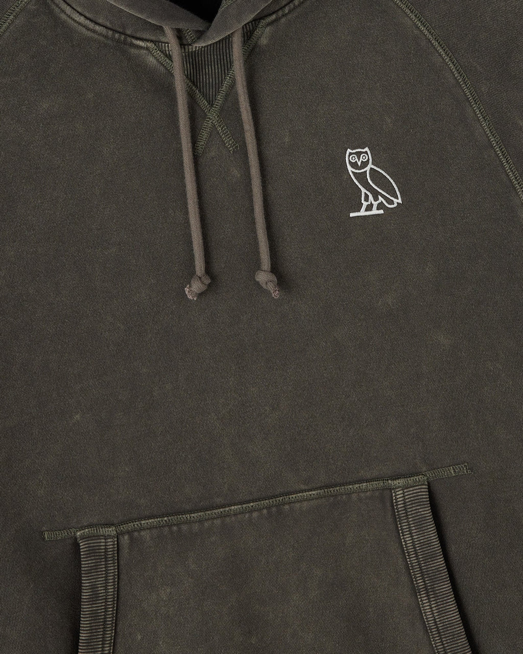 Muskoka Raglan Hoodie Deep Olive