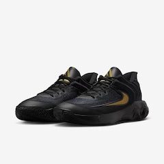 Tênis Nike Giannis Immortality 4 Dourado Preto
