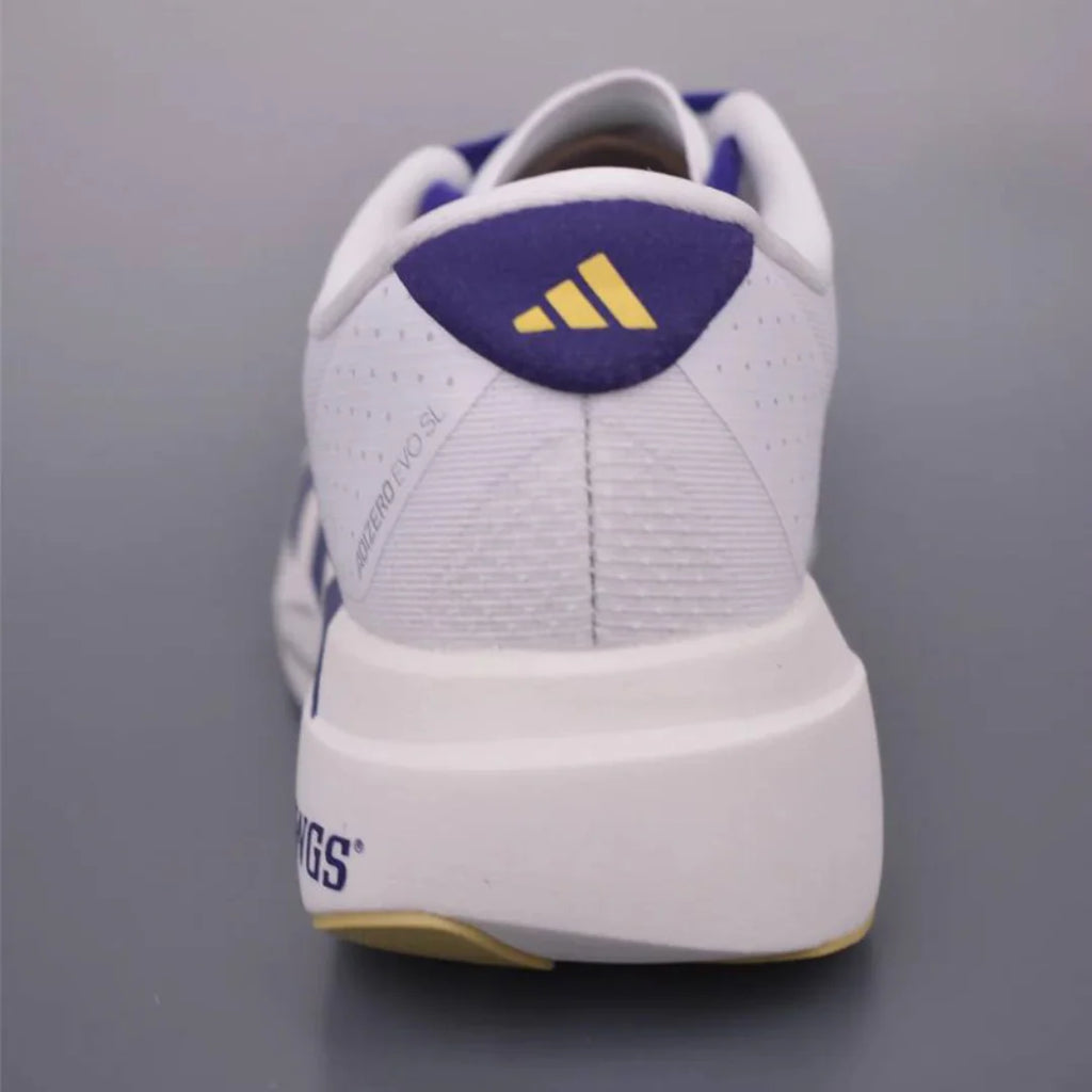 Tênis Adidas Adizero Evo SL Roxo Branco Dourado