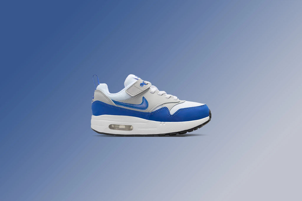 Air Max 1 Easy On PS White Game Royal Neutral Grey Black