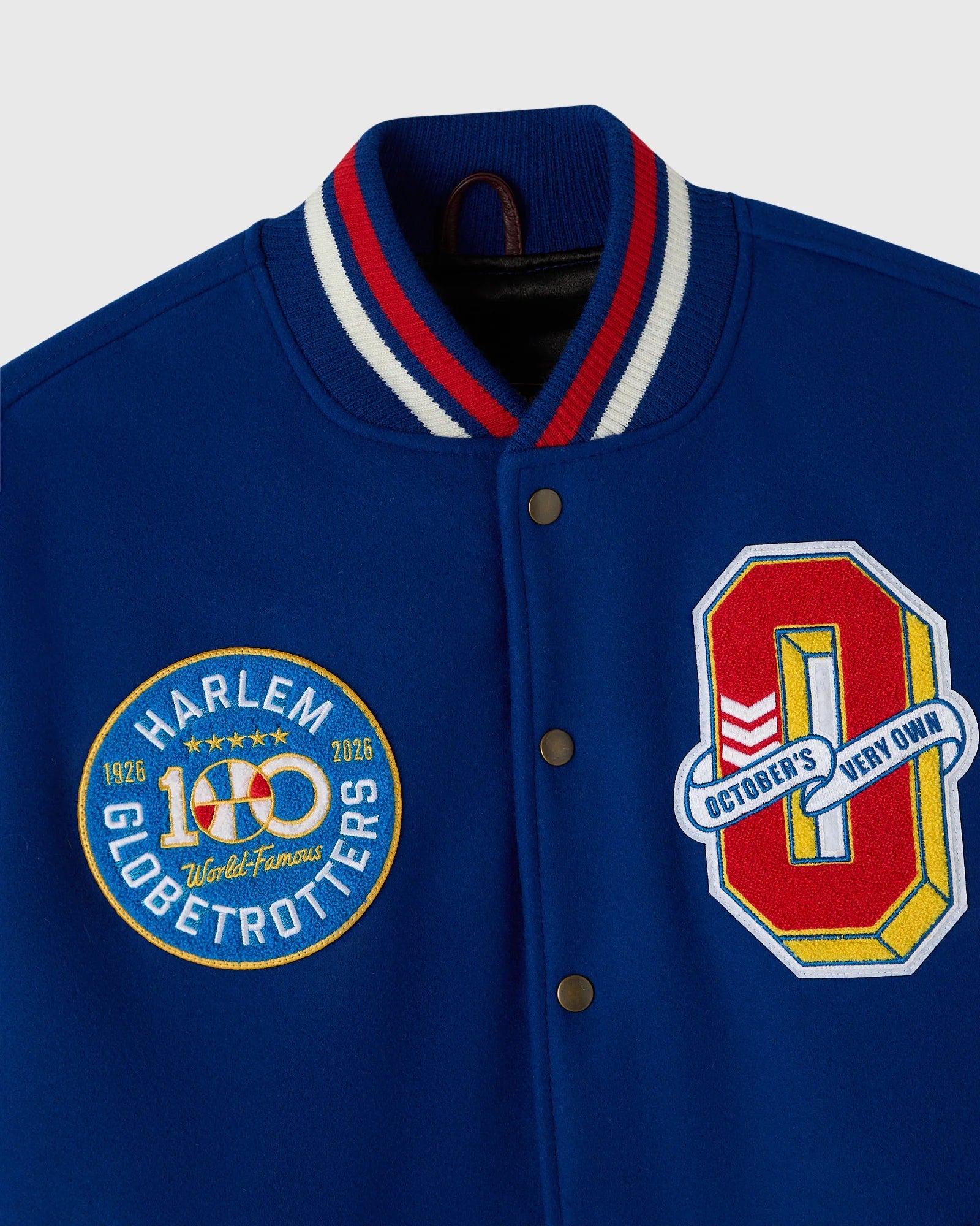 Harlem Globetrotters Varsity Jacket Blue