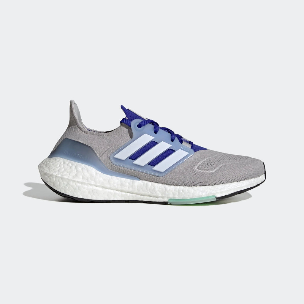 adidas Ultraboost 22 Grey White Lucid Blue