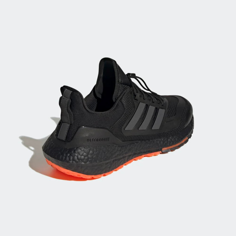 adidas Ultra Boost 22 ColdRDY 20 Black Carbon Impact Orange