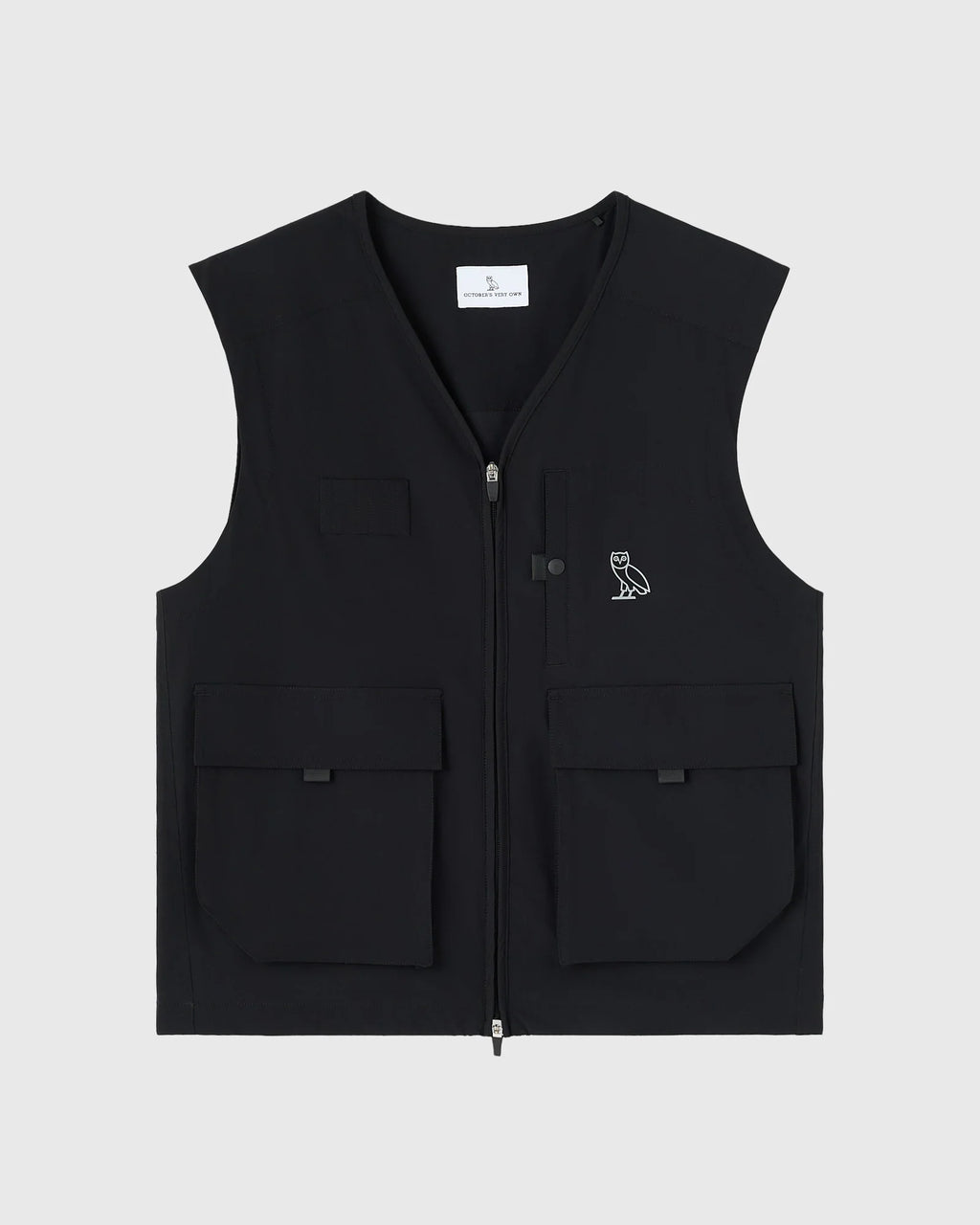 OVO Golf Stretch Nylon Vest Black