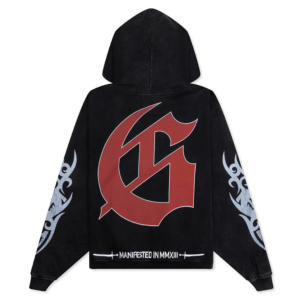 Seasick Hoodie Black