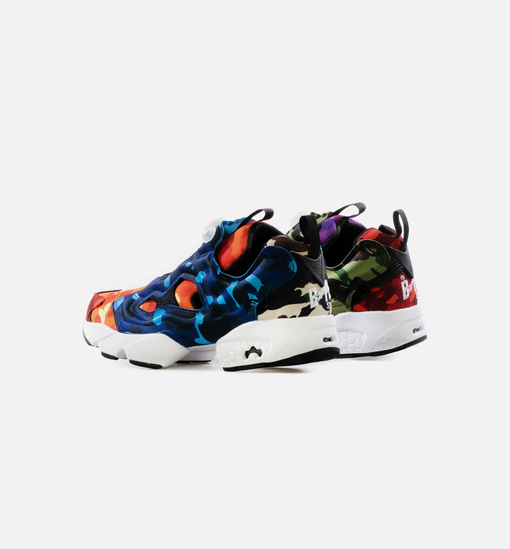 BAPE Instapump Fury Multi Camo Mens Lifestyle Shoe Multi Camo