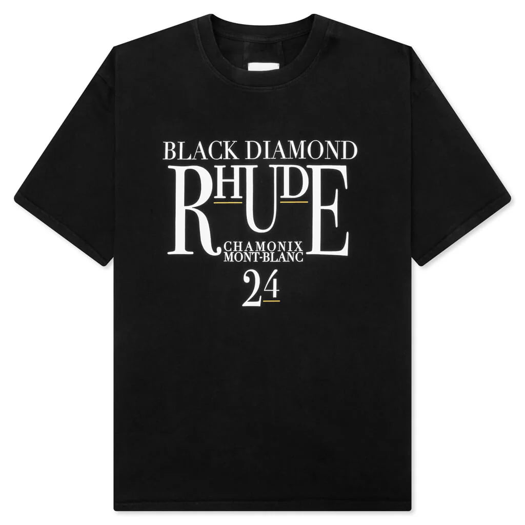 Black Diamond Tee Vintage Black