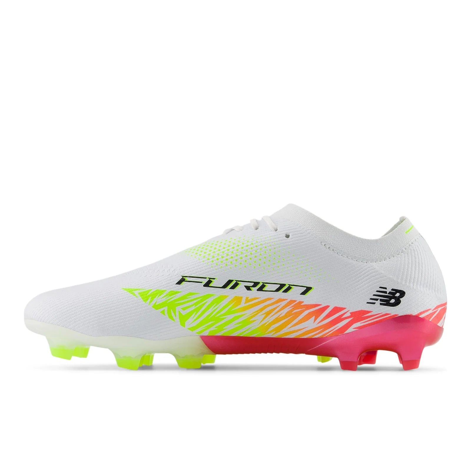 New Balance Furon V8 Elite FG Firm Ground Soccer Cleats White