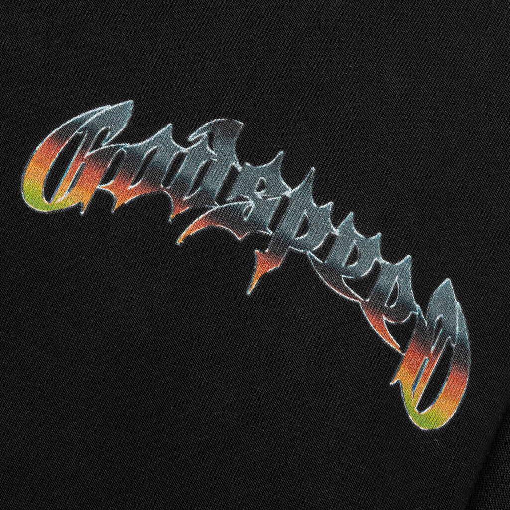 Biker Nation L S T Shirt Black Wash