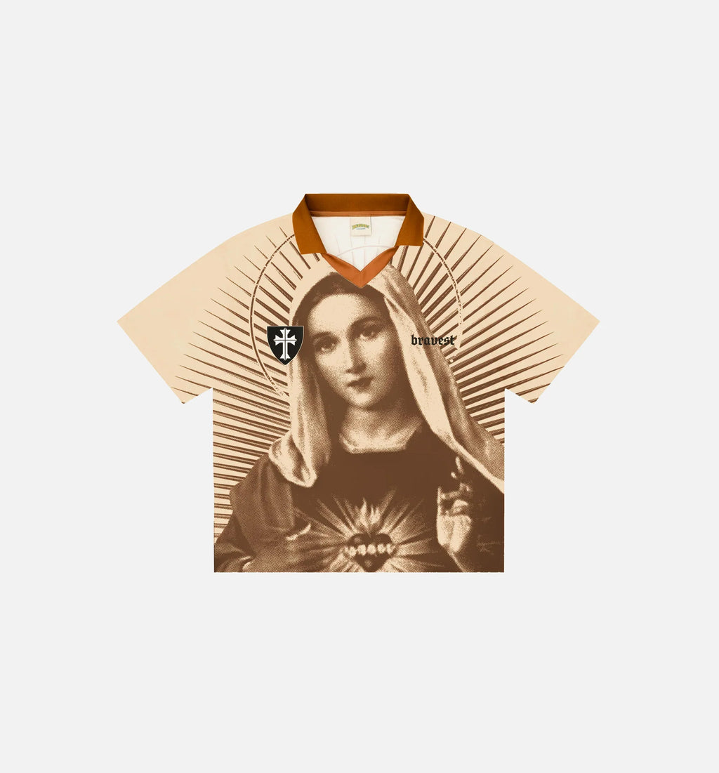 Mother Mary Mens Jersey Coffee