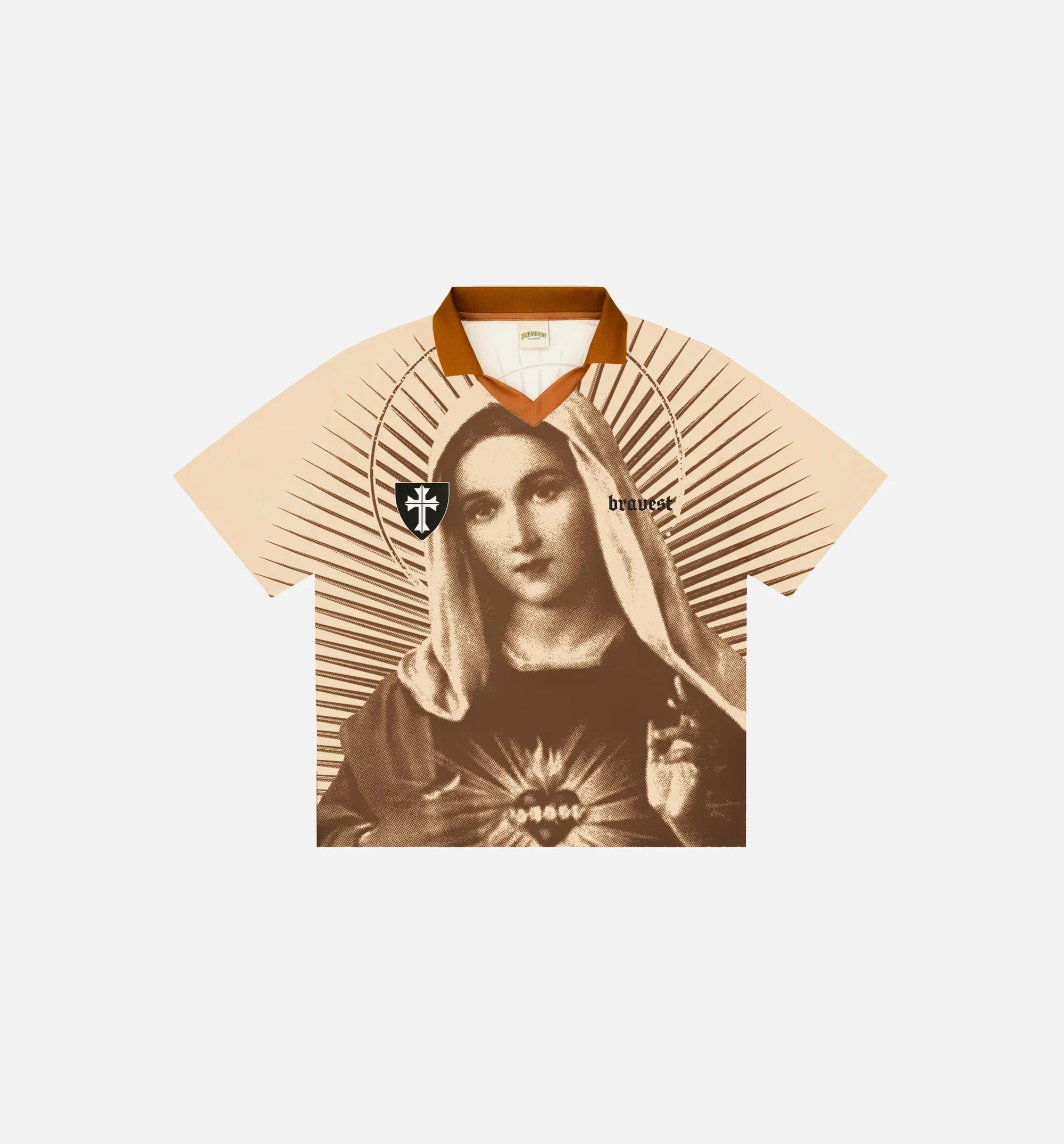 Mother Mary Mens Jersey Coffee