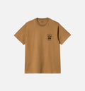Icons Mens Short Sleeve Shirt Brown