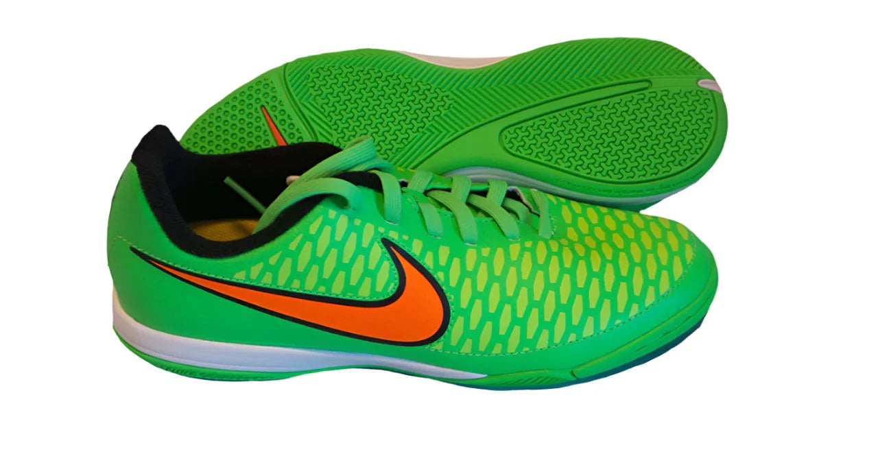 Nike JR Magista Onda IC Indoor Soccer Shoes Poison Green Lime Orange
