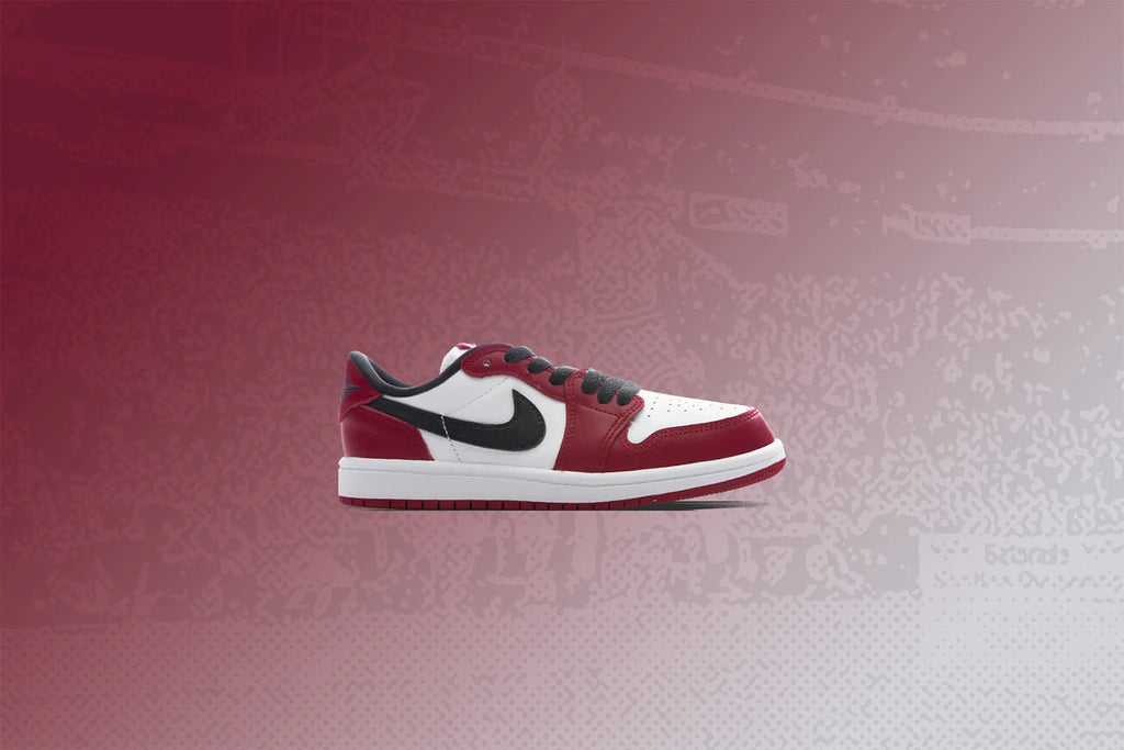Air Jordan 1 Retro Low OG Chicago PS Varsity Red Black Summit White