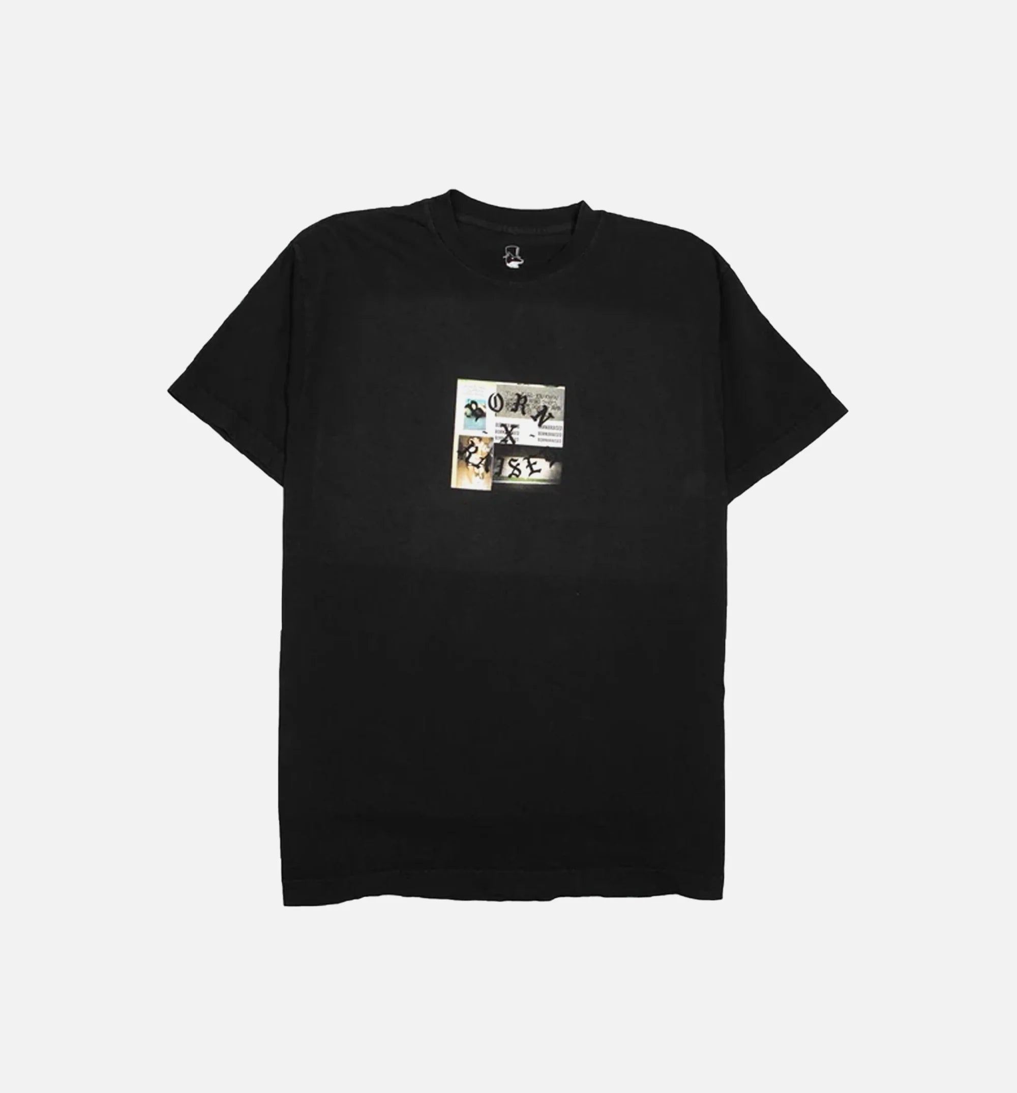 Party Square Mens T Shirt Vintage Black Black