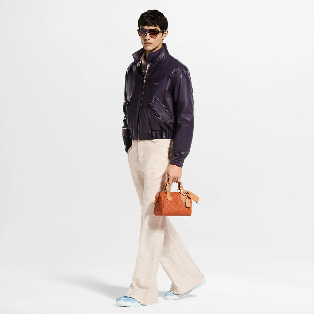 LV Trainer Sneaker Monogram printed canvas Blue