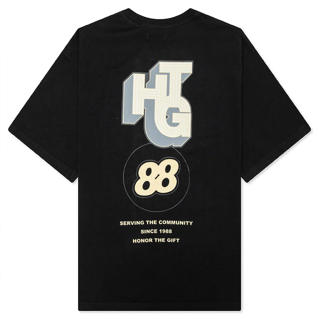 Community S S Tee Black