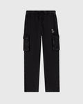 Muskoka Cargo Sweatpant Garment Dyed Black