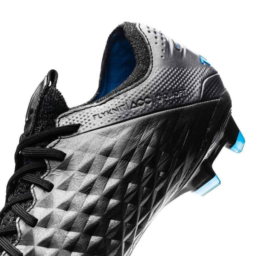 Nike Legend 8 Elite FG Firm Ground Soccer Cleats Black Blue Hero