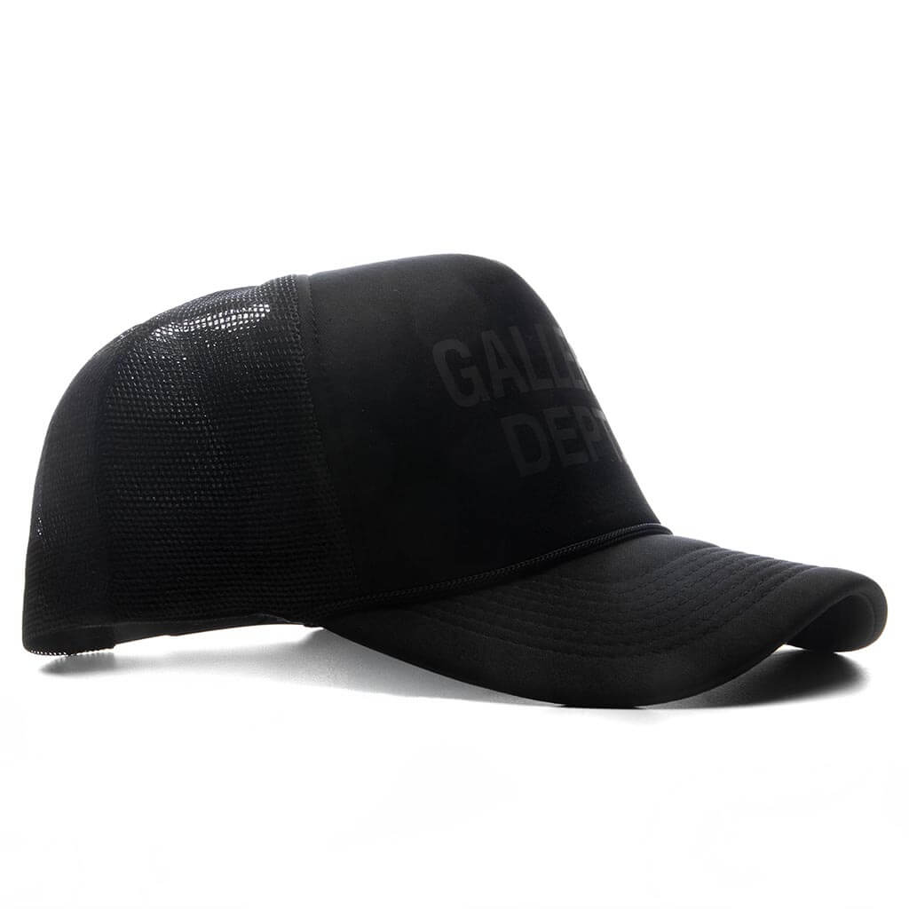 GD Logo Trucker Cap Black Black