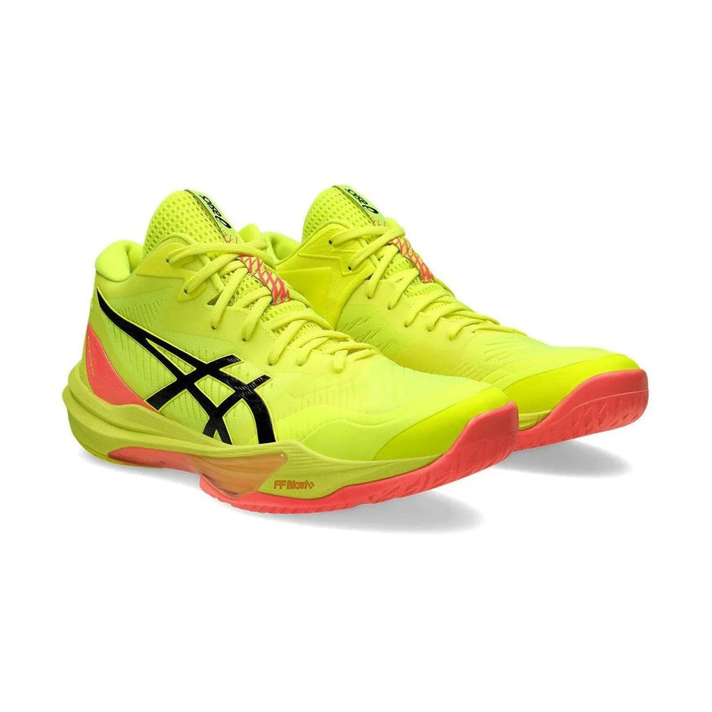 Tenis Asics Sky Elite FF MT 3 Verde Laranja