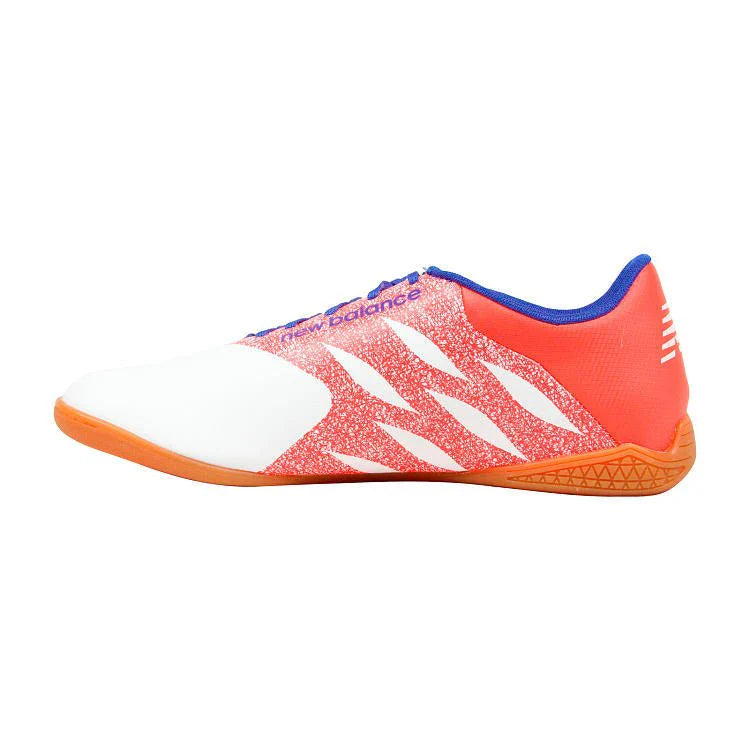 New Balance Furon Dispatch IN JNR Indoor Soccer Shoes White
