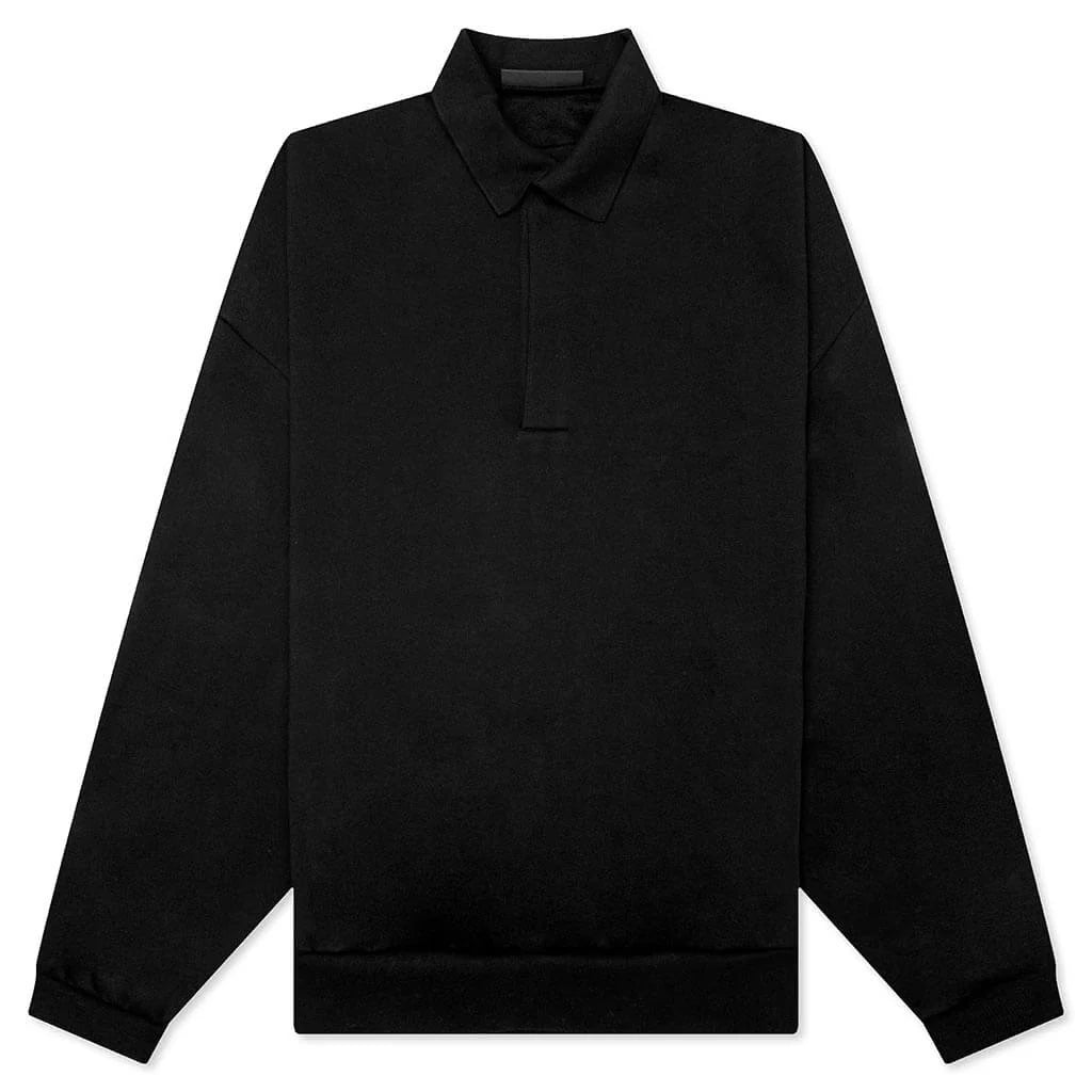 L S Polo Jet Black