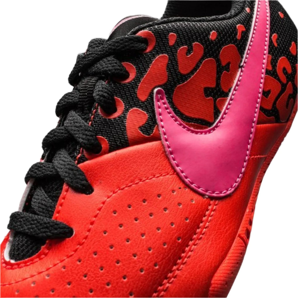 Nike JR Elastico II Indoor Soccer Shoes Crimson Pink Flash Black