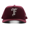 FEATURE x New Era 9FIFTY Curved A Frame Old English F Snapback Scarlet