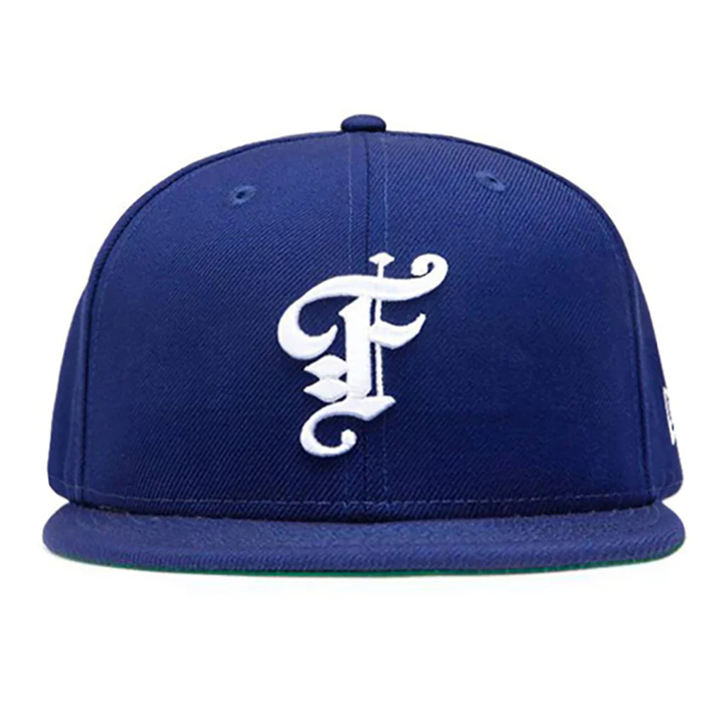 Feature x New Era Old English Fitted Hat Royal