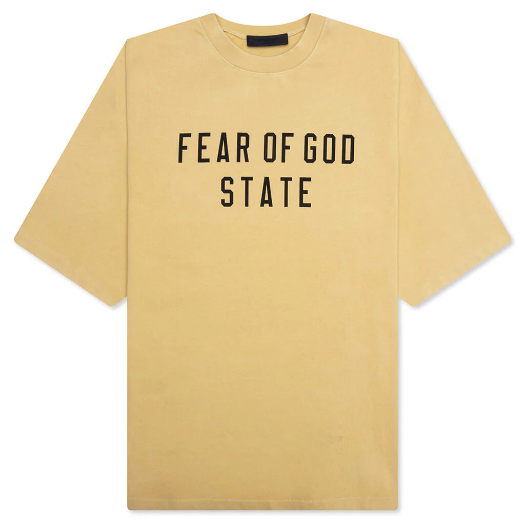 Heavy Crewneck Tee Amber