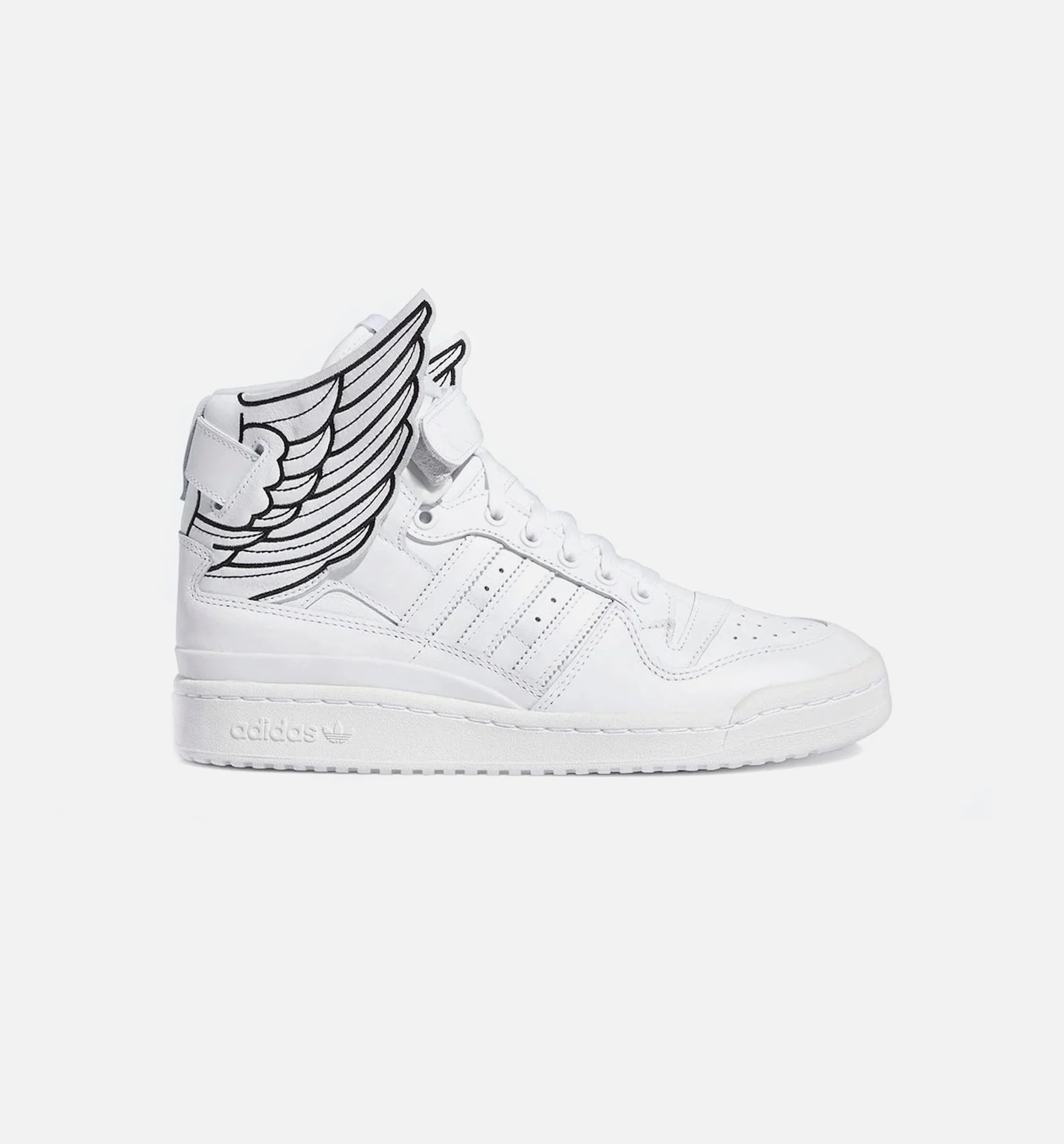 Jeremy Scott New Wings 40 Mens Lifestyle Shoe White