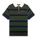 Kids Waterside S S Polo Jungle Green