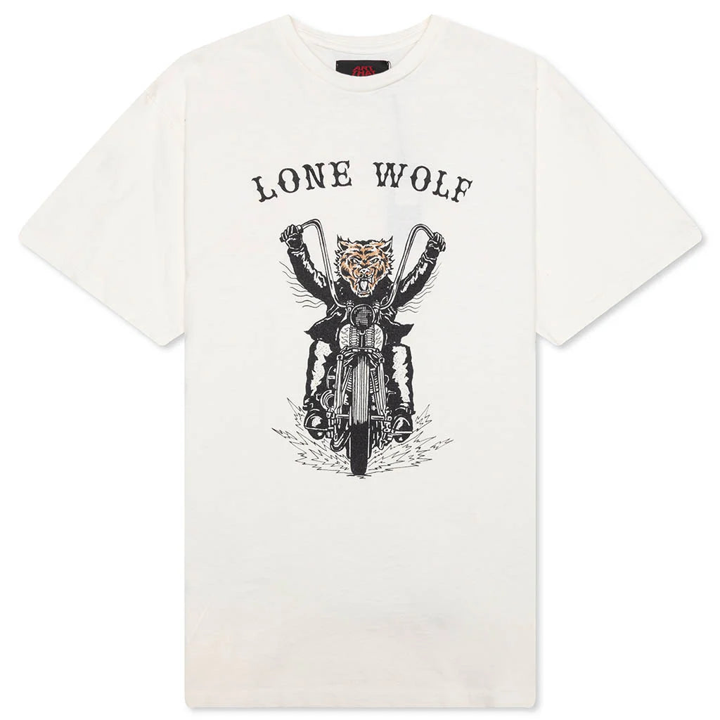 Lone Wolf Tee Light Archival White