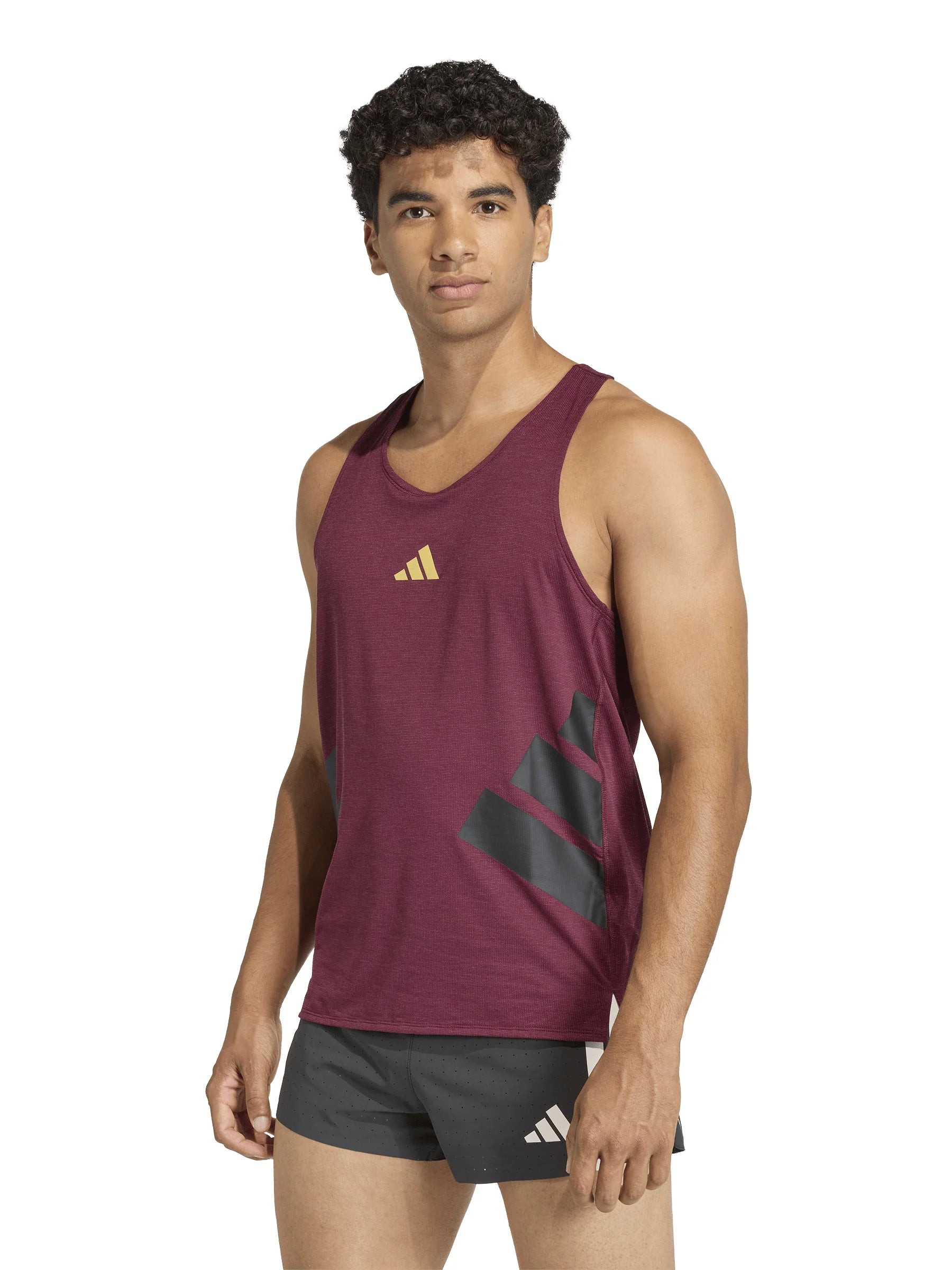 Adidas Mens Adizero All Time Classics Tank Top