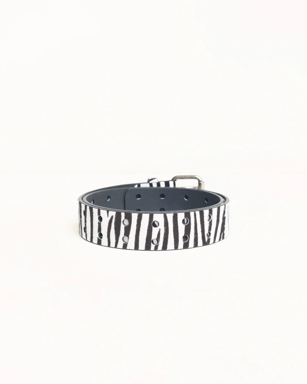 PUNCH OUT LEATHER BELT