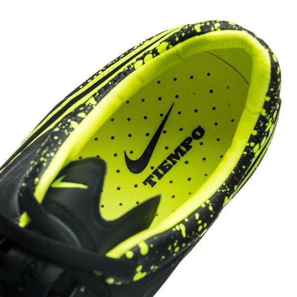 Nike Tiempo Legend V FG Soccer Cleatsh Anthracite Volt