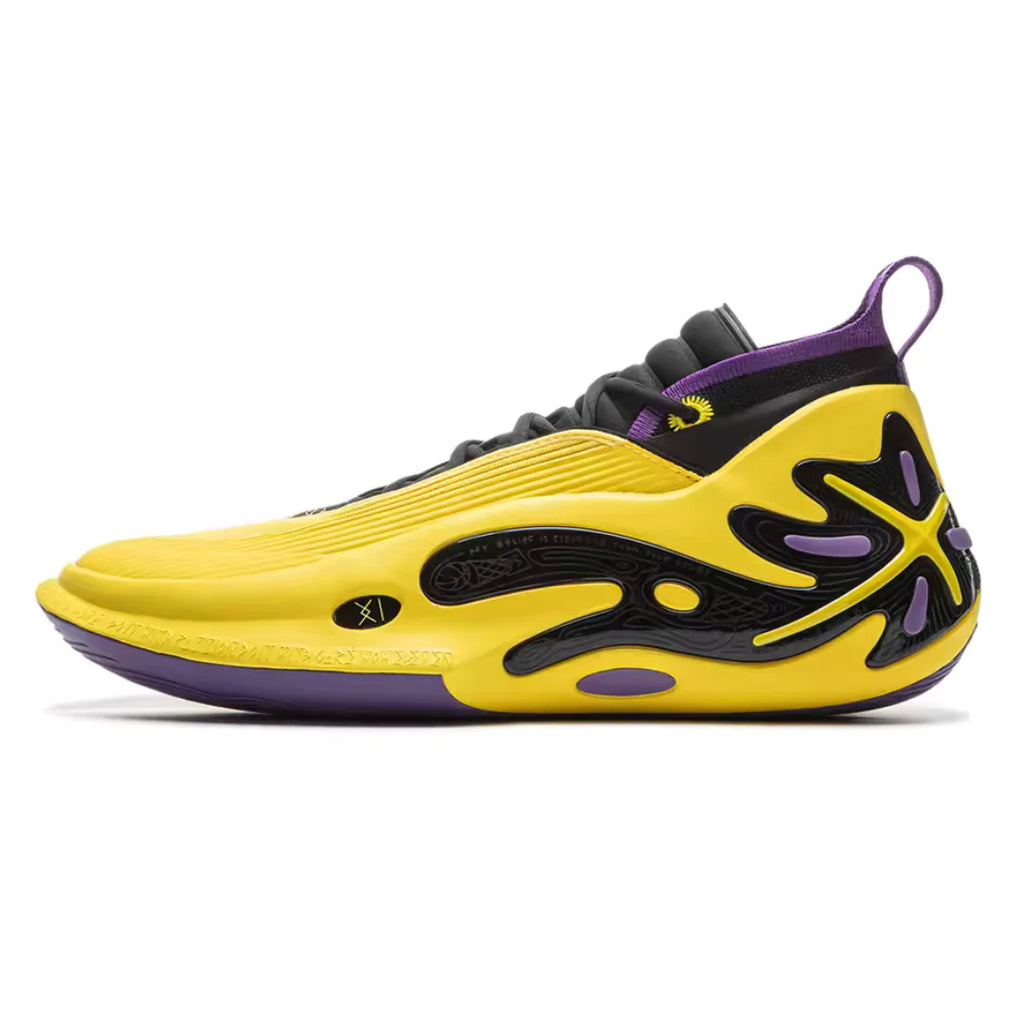 Tênis Li Ning Way of Wade 11 Purple Gold Dynasty