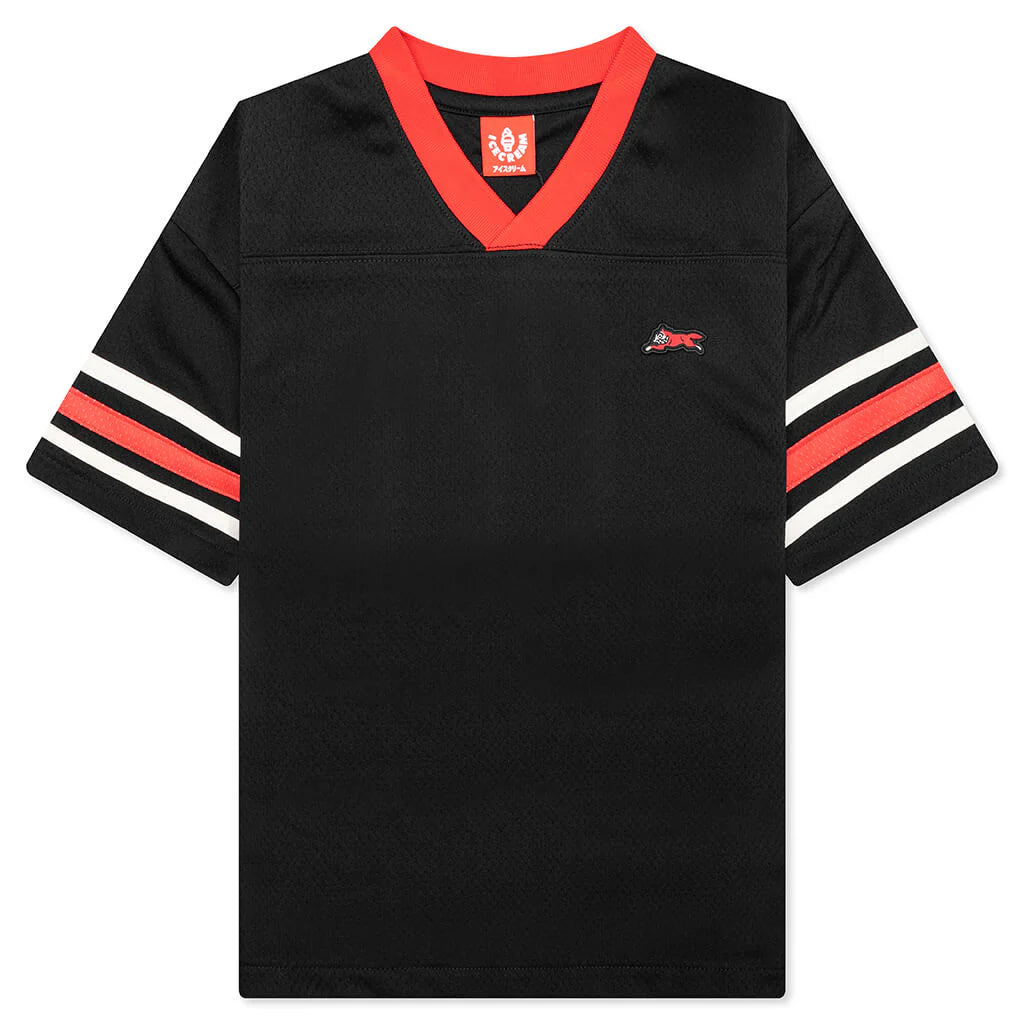Kids Oversized Game Jersey S S Knit Black