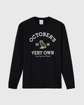 Collegiate Long Sleeve Tee Black
